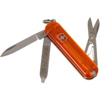 Victorinox Classic SD Transparent (оранжевый)