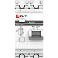 EKF PROxima АД-32 1P+N 32А30мА DA32-32-30-pro Image #3