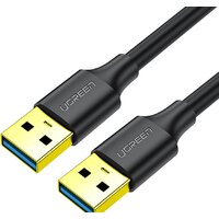 Ugreen US128 90576 USB Type-A - USB Type-A (3 м, черный)