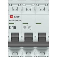 EKF PROxima ВА 47-63N 3P 16А (C) 6кА M636316C Image #2