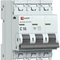EKF PROxima ВА 47-63N 3P 16А (C) 6кА M636316C