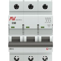 EKF Averes AV-6 3P 50A (C) 6kA mcb6-3-50C-av Image #3