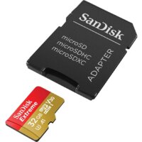 SanDisk Extreme SDSQXAF-032G-GN6MA microSDHC 32GB (с адаптером) Image #2