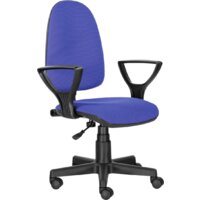 Brabix Prestige Ergo MG-311 (ткань, черный/синий)