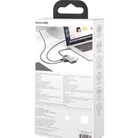 Baseus Metal Gleam Series 4 in 1 Multifunctional Type-C CAHUB-CY0G Image #14