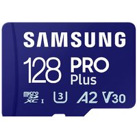 Samsung PRO Plus microSDXC 128GB MB-MD128SA/EU (с адаптером)