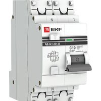 EKF АД-32-10A-30мА PROxima DA32-10-30-pro