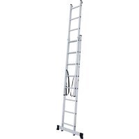 Новая высота NV 122 алюминиевая двухсекционная 2x8 ступеней Image #3