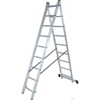 Новая высота NV 122 алюминиевая двухсекционная 2x8 ступеней Image #2