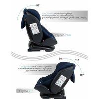Amarobaby Brilliant Isofix AMARO-2003-BrSi (синий) Image #5