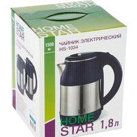 HomeStar HS-1034 (стальной/синий) Image #4