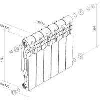 Royal Thermo Revolution B 350 - 12 секций Image #6