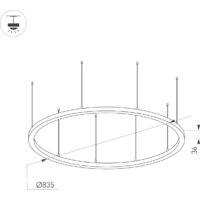 Arlight SP-LINE-HANG-ARC-O3535-D800-65W 034007(2) Image #2