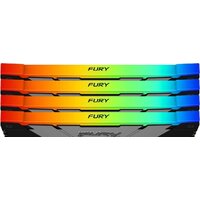 Kingston FURY Renegade RGB 4x32ГБ DDR4 3600 МГц KF436C18RB2AK4/128 Image #2