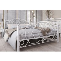 Князев Мебель Виктория 160x200 ВЯ.160.200.Б (белый муар)