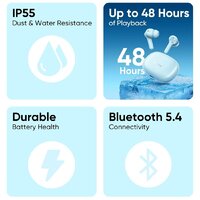 Realme Buds T200x (голубой) Image #5