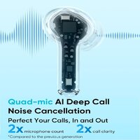 Realme Buds T200x (голубой) Image #4