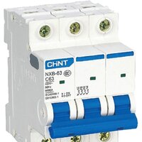 Chint NXB-63 3P 25A 6кА D 814185