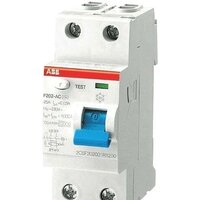 ABB F202 2P 25A 30mA 6kА 2М 2CSF202001R1250