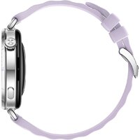 Huawei Watch GT 6 41 мм (серебристый, с сиреневым силиконовым ремешком, международная версия) Image #5