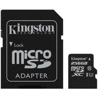 Kingston Canvas Select SDCS/256GB microSDXC 256GB (с адаптером)