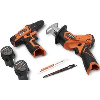 Daewoo Power DGA 1220Li SET (шуруповерт, сабельная пила, 2 АКБ, сумка) Image #2