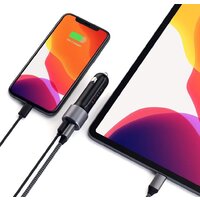Satechi 72W Type-C PD Car Charger (серый космос) Image #6