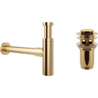 Wellsee Drainage System 182121001 (сифон, донный клапан, золото)
