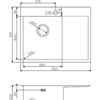 Omoikiri Akisame 65-IN-L 4973058 Image #2