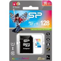 Silicon-Power Elite microSDXC UHS-I 128GB + адаптер [SP128GBSTXBU1V20SP] Image #3