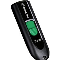 Transcend JetFlash 790C 256GB (черный/зеленый) Image #3