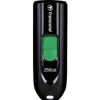 Transcend JetFlash 790C 256GB (черный/зеленый)
