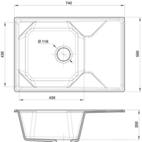 GranFest GF-U-740L (белый) Image #3