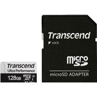 Transcend microSDXC 340S 128GB (с адаптером)