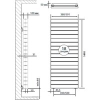 Royal Thermo PianoForte Tower 500 new/Noir Sable - 18 секций Image #3