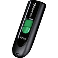 Transcend JetFlash 790C 128GB (черный/зеленый) Image #2