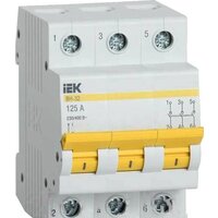IEK ВН-32 3Р 125А MNV10-3-125 (мини-рубильник)