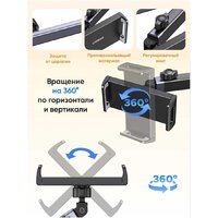 Ugreen LP904 Car Headrest Phone Mount (черный) Image #3
