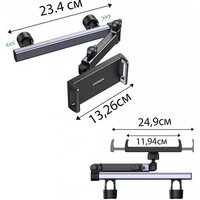 Ugreen LP904 Car Headrest Phone Mount (черный) Image #6