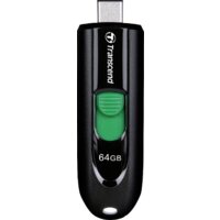 Transcend JetFlash 790C 64GB (черный/зеленый) Image #4