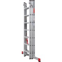 Новая высота NV 323 трёхсекционная профессиональная 3x7 ступеней Image #5