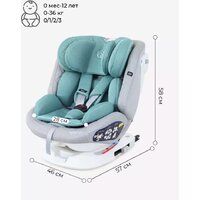 Rant Nitro Isofix UB619 (серый/мятный) Image #10