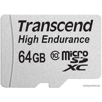 Transcend microSDXC HE (Class 10) UHS-I 64GB + адаптер [TS64GUSDXC10V] Image #2
