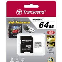 Transcend microSDXC HE (Class 10) UHS-I 64GB + адаптер [TS64GUSDXC10V] Image #3