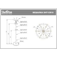 Sheffilton SHT-CR10 903278 (светлый орех/мрамор) Image #5