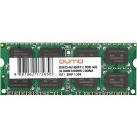 QUMO 4GB DDR3 SODIMM PC3-12800 QUM3S-4G1600K11L