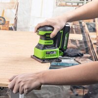 Greenworks G24SS14 3100507CUA (с 1-им АКБ) Image #10