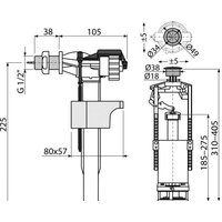 Alcaplast SA2000K-1/2" Image #2