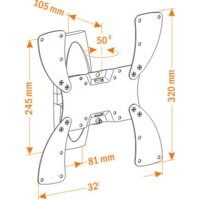 Holder LCDS-5019 (белый) Image #3