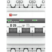 EKF PROxima ВА 47-63 25А 3р D mcb4763-3-25D-pro Image #2